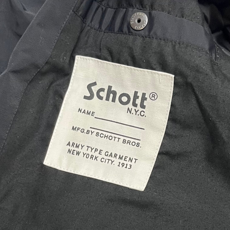 Veste bomber Schott noir