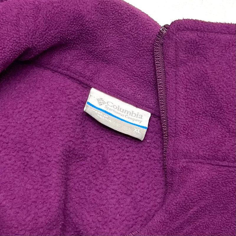 Polaire zip Columbia mauve