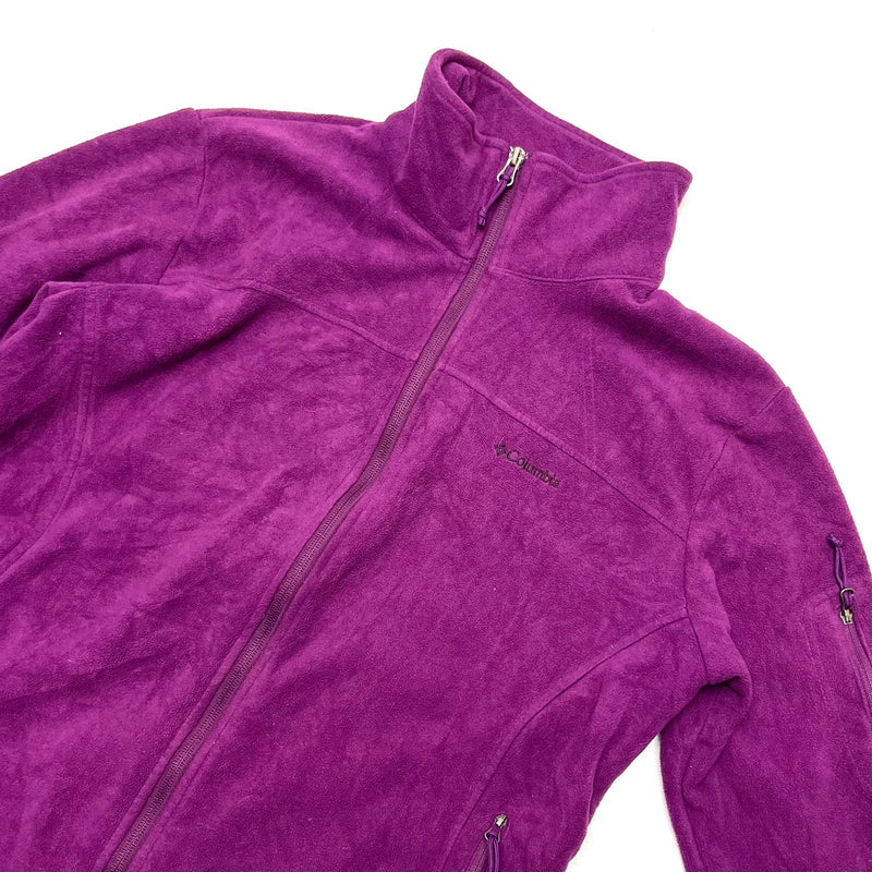 Polaire zip Columbia mauve