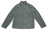 Veste Starter polaire zip gris logo brodé