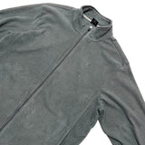 Veste Starter polaire zip gris logo brodé