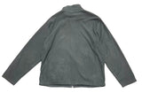 Veste Starter polaire zip gris logo brodé