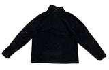 Polaire noir half zip logo brodé Champion