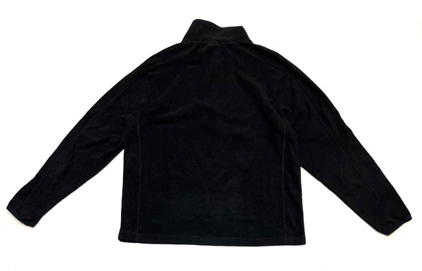 Polaire noir half zip logo brodé Champion
