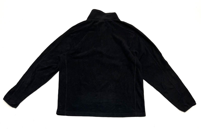 Polaire noir half zip logo brodé Champion