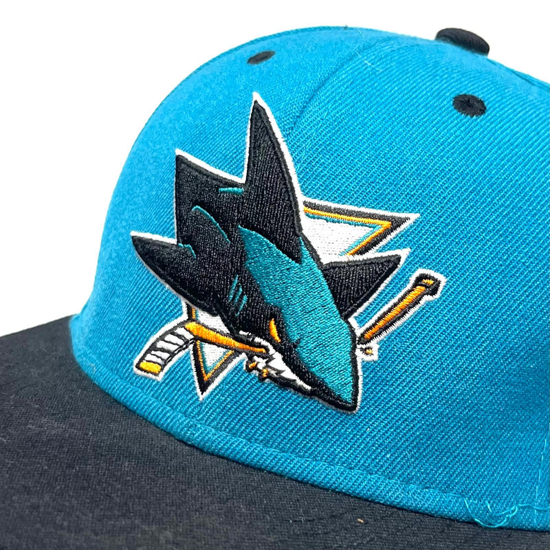 Casquette snapback San Jose Sharks noir turquoise