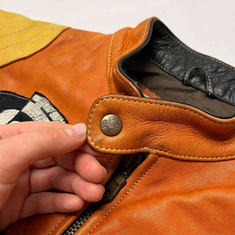 Veste en cuir Chyston vintage