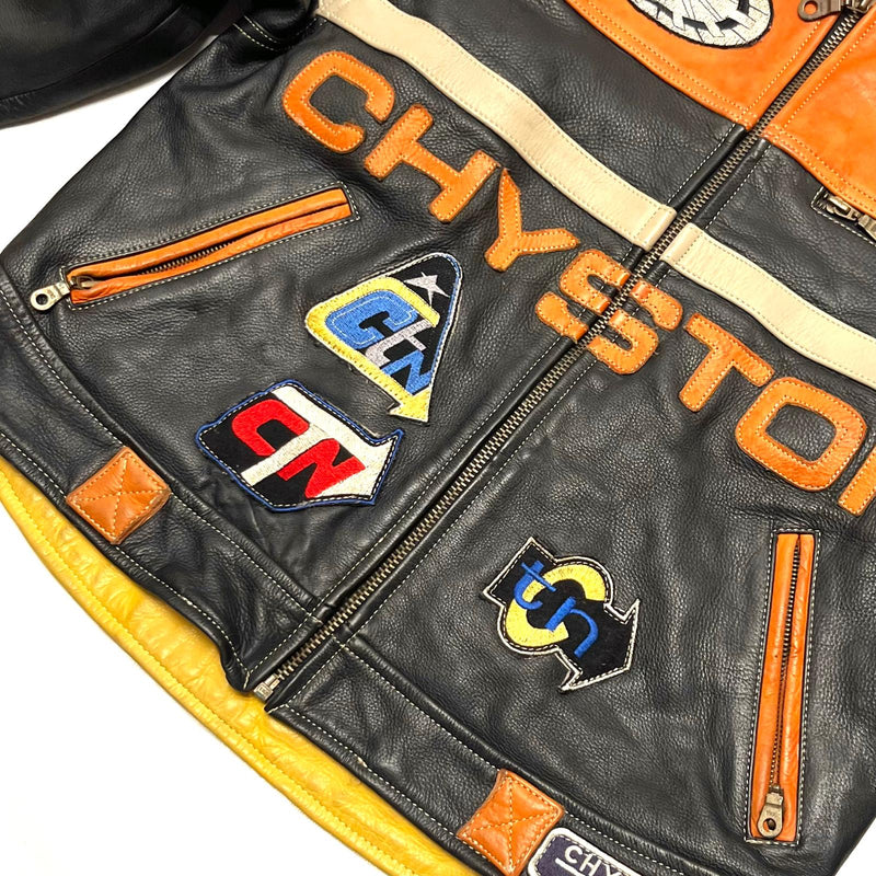 Veste en cuir Chyston vintage