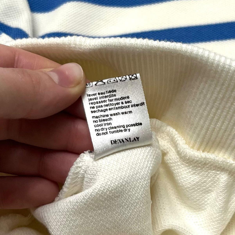 Sweat Lacoste vintage deadstock neuf avec étiquette made in France
