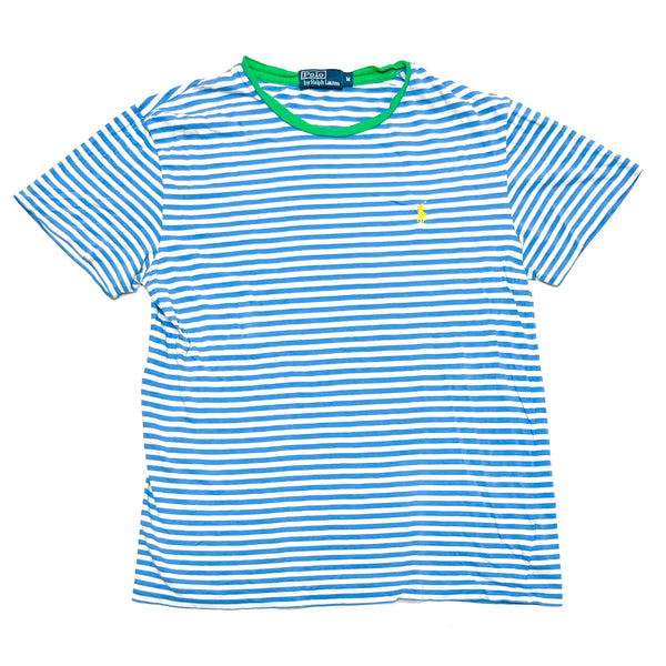 T-shirt ligné Ralph Lauren logo brodé