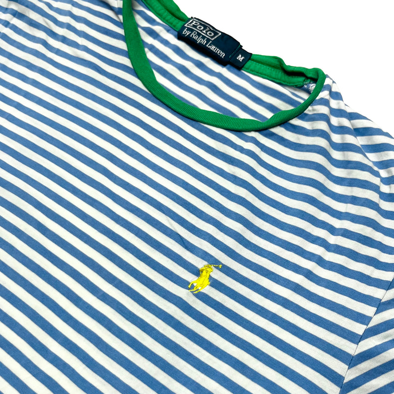 T-shirt ligné Ralph Lauren logo brodé