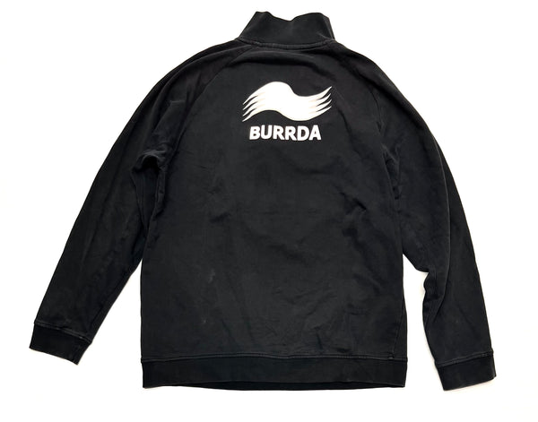 Sweat half zip Belgique vintage Burrda sport football