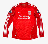 Maillot Adidas Liverpool 2010/2012 home Suarez long sleeve