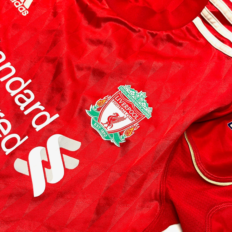 Maillot Adidas Liverpool 2010/2012 home Suarez long sleeve
