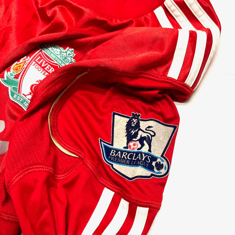 Maillot Adidas Liverpool 2010/2012 home Suarez long sleeve