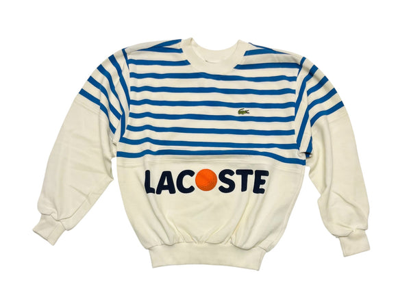 Sweat Lacoste vintage deadstock neuf avec étiquette made in France