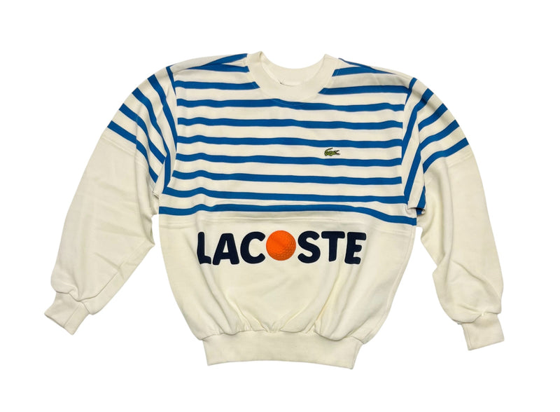 Sweat Lacoste vintage deadstock neuf avec étiquette made in France