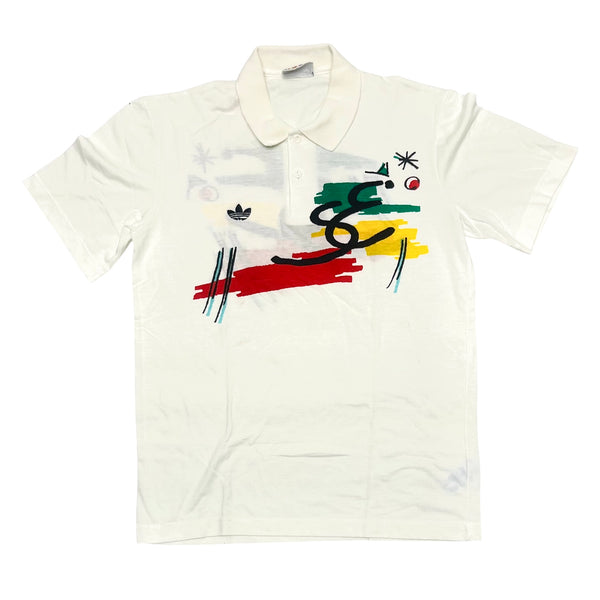 Polo Adidas vintage 90s Stefan Edberg made in France