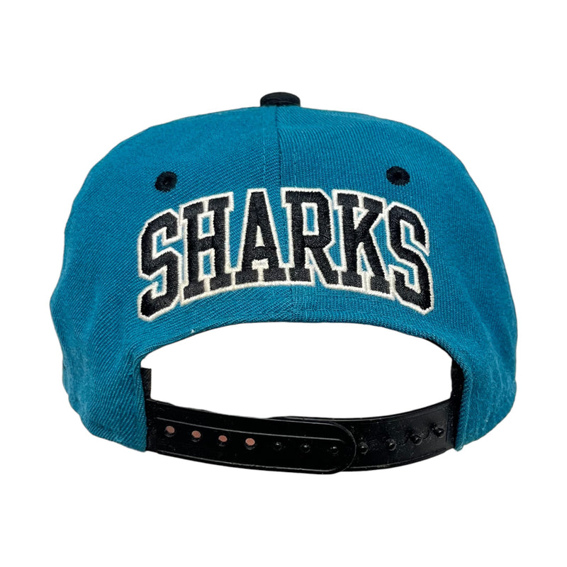 Casquette snapback San Jose Sharks noir turquoise